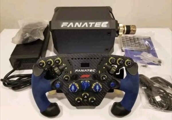 PS4 Edition Set. 2.5+ Years warranty remaining, invoice to be provided. Works perfectly. Includes everything included from new, including original box, fanatec clubsport pedals v3 and packaging.
