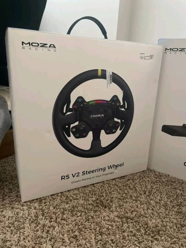 Moza rsv2 wheel  and r12